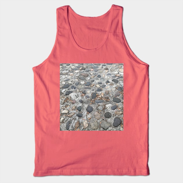 Cobblestone Street in Charleston, SC Tank Top by djrunnels